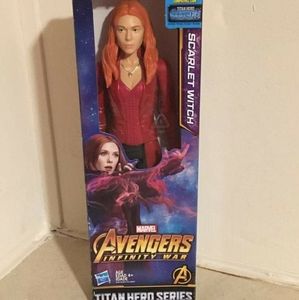 Scarlet Witch Marvel Avengers Doll Infinity War Titan Hero Series
